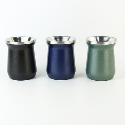304 roestvrij staal dubbele wand koffiebeker met aangepast logo geïsoleerde Yerba Mate Cup