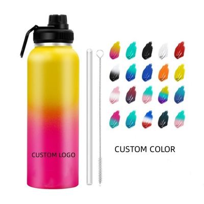 Gepersonaliseerd logo 22 oz geïsoleerde ruimte waterfles voor kokend water in roestvrij staal