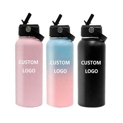 Gepersonaliseerd logo 22 oz geïsoleerde ruimte waterfles voor kokend water in roestvrij staal
