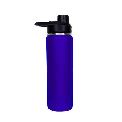 Dubbele wand vacuüm geïsoleerde waterfles met aangepast logo en recht drinkdeksel