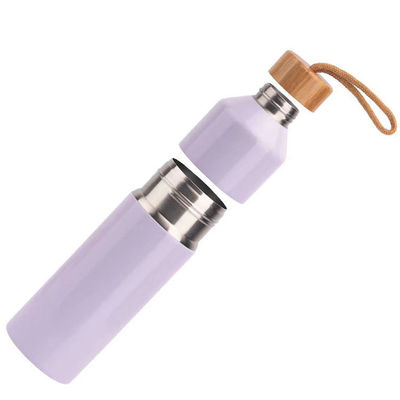 Custom logo 500 ml roestvrij staal reis sport waterflessen van toepassing op alle mensen