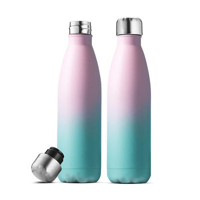 500 ml capaciteit Dubbelwand vacuümfles van roestvrij staal voor het warm of koud houden van dranken