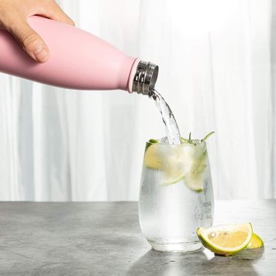 500 ml capaciteit Dubbelwand vacuümfles van roestvrij staal voor het warm of koud houden van dranken