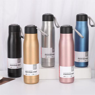 Moderne design stijl Draagbare geïsoleerde thermische roestvrijstalen waterfles voor sporten
