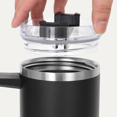 Custom Tumbler Cup Logo Staal Vacuum Geïsoleerde 40oz Koffiekoppen Met Handle Voor Reizen