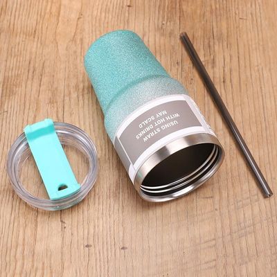 Roestvrij staal koffiekoppeltje Tumbler geïsoleerde mok met deksel voor feestcampingbeker