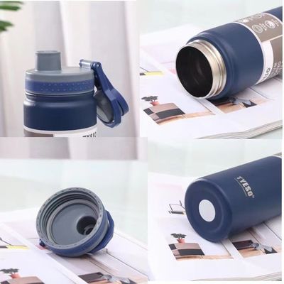 Sport Design Stijl 750 ml Rechte beker Roestvrijstalen waterfles met brede mond