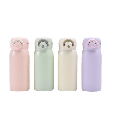 304 roestvrij staal Thermos waterfles Vier kleuren Bounce Kids flessen 200ML/350ML