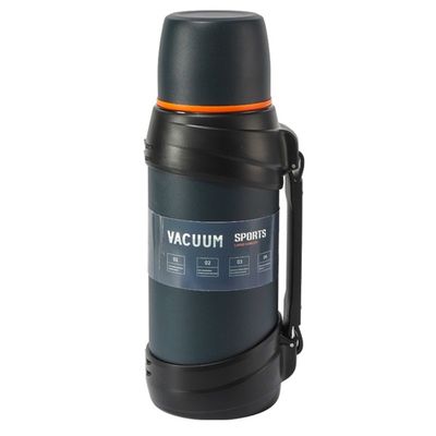 Reisthermos van roestvrij staal met een capaciteit van 3200 ml en een lange termiese isolatie