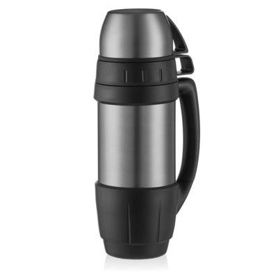 Vacuümflasjes 1000 ml Dubbelwand roestvrij staal Thermosflasjes Gymflasjes Met Logo