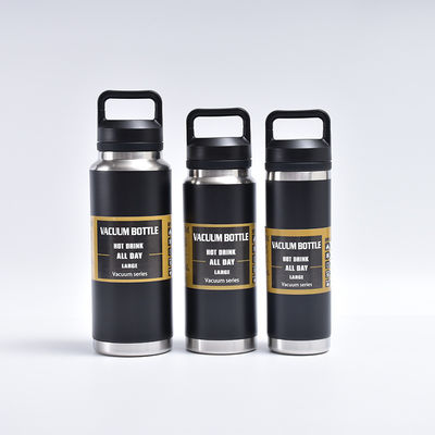 Custom Logo 304 roestvrij staal waterfles 1000 ml voor buitenactiviteiten