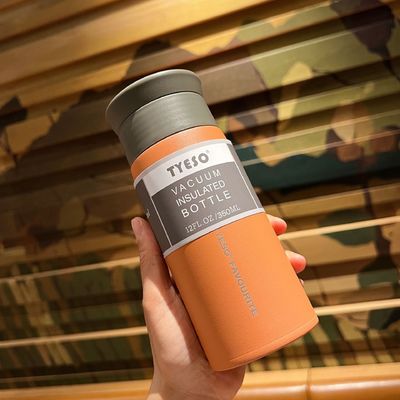Duurzame 350 ml 500 ml geïsoleerde roestvrijstalen vacuümfles voor kantoorbeker