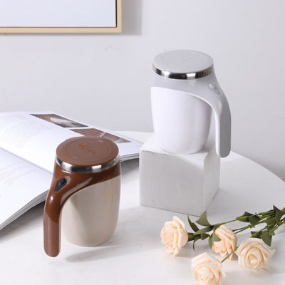 Aanpasbare melk schuimmachine elektrische mok warmer koffiebeker voor één persoon metalen shaker beker