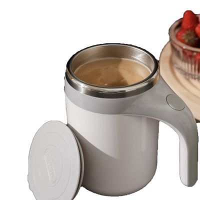 Aanpasbare melk schuimmachine elektrische mok warmer koffiebeker voor één persoon metalen shaker beker