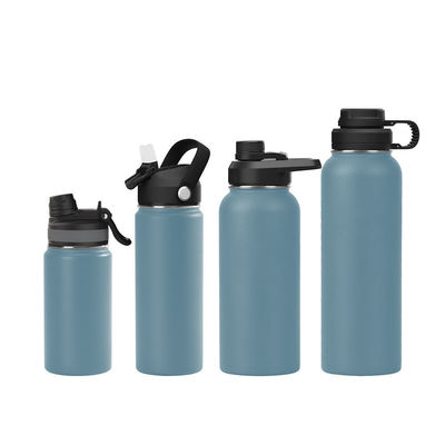 18oz dubbele wand 304 roestvrij staal waterfles vacuüm geïsoleerde fles met nieuwste deksel