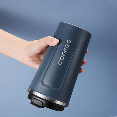 Milieuvriendelijke 380 ml 500 ml dubbelwandige roestvrijstalen tumbler voor duurzaam reizen