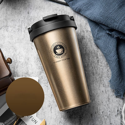 Reisbeker Koffiebottel Geïsoleerde vacuümwaterfles 500 ml voor occasionele reizen