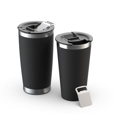 304 roestvrij staal reisbeker koffie geïsoleerd kantoor drank fles Tumbler fles 600 ml