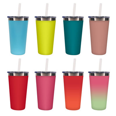 Metalen Type Roestvrij staal PORTABLE Geïsoleerde Travel Tumbler Koffiekop Met Deksel