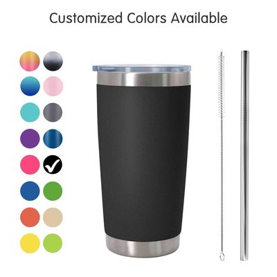 Custom logo wandbekers roestvrij staal pintbeker voor feest en reizen warm koude tumblers