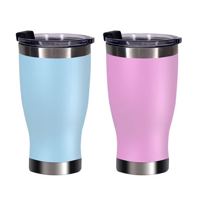 20oz Waist Type Geïsoleerde Tumbler Cups voor thermische isolatie prestaties van 12-24 uur