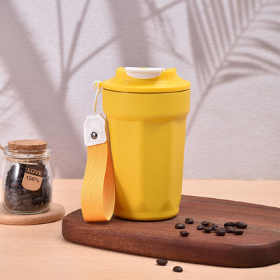 Duurzame roestvrijstalen tumbler 420ml reisbekers met deksel waterbeker aangepaste mokken