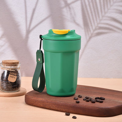 Duurzame roestvrijstalen tumbler 420ml reisbekers met deksel waterbeker aangepaste mokken