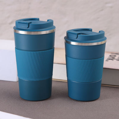 Dubbele wand vacuümbeker voor warme en koude dranken geïsoleerde reis thermische koffiebeker