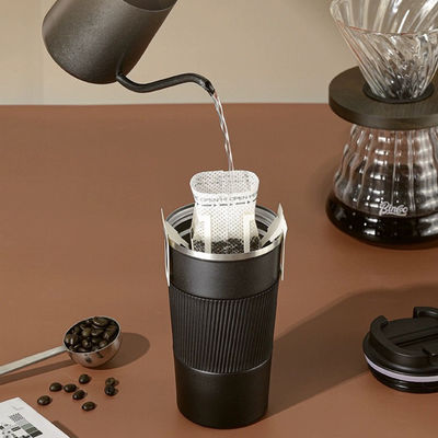 Dubbele wand vacuümbeker voor warme en koude dranken geïsoleerde reis thermische koffiebeker