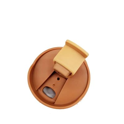 OFFICE CUP 450ml Dubbelwandige roestvrij staal reis koffiebeker met siliconen behuizing