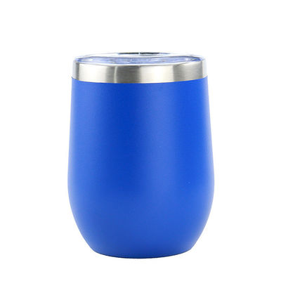 Milieuvriendelijk Voordeel Populair Schattig 12 oz Ei Vormige Dubbele Muur Vacuümbeker Met Deksel