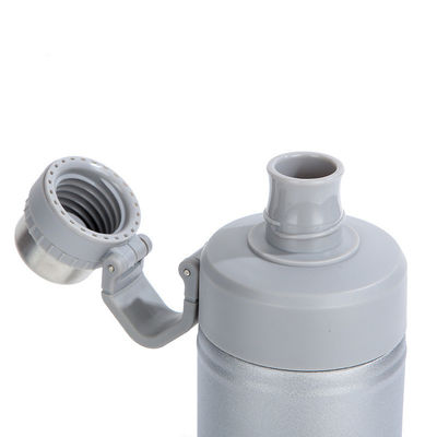 Duurzame grijze 25 oz roestvrijstalen vacuümflessen Thermosen Geïsoleerde waterfles