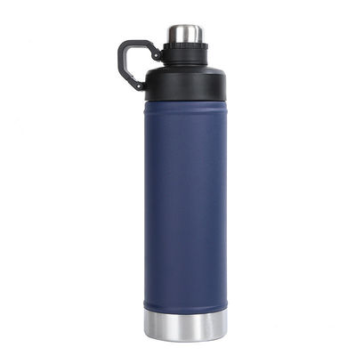 Duurzame grijze 25 oz roestvrijstalen vacuümflessen Thermosen Geïsoleerde waterfles