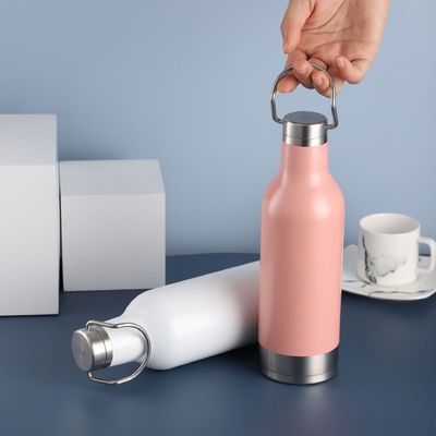500 ml capaciteit Buiten vacuümfles Kleine mond geïsoleerde beker met aangepast logo