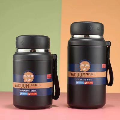 Voertuig en kantoor Essentials 1000 ml roestvrijstalen vacuümfles met thermische isolatie
