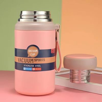 Voertuig en kantoor Essentials 1000 ml roestvrijstalen vacuümfles met thermische isolatie