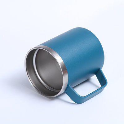12 oz / 14 oz roestvrij staal mok kop Dubbele lagen vacuüm poeder bekleed kop aangepast kleur
