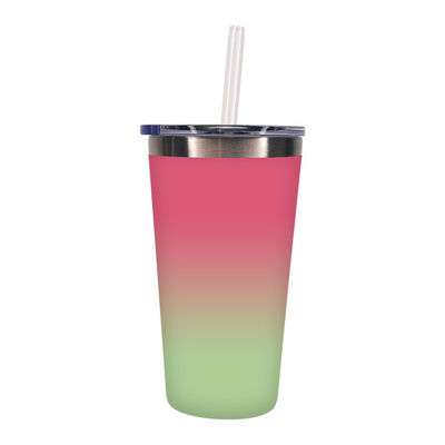 Thermische isolatie 500ml 16oz roestvrij staal reis mok metalen tumbler fles voor iedereen