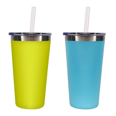 Thermische isolatie 500ml 16oz roestvrij staal reis mok metalen tumbler fles voor iedereen