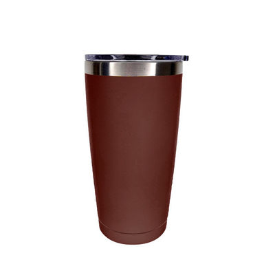 Houd drinken warm koud drinken geïsoleerd 600 ml metalen waterfles Autotomper met stro