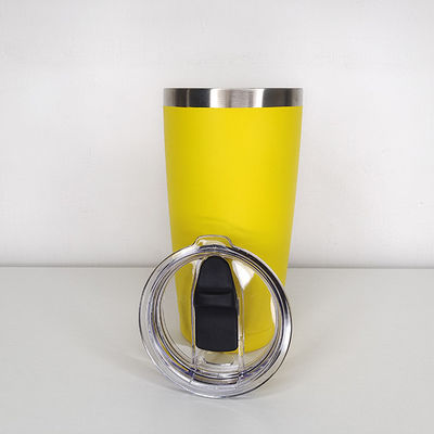 Houd drinken warm koud drinken geïsoleerd 600 ml metalen waterfles Autotomper met stro