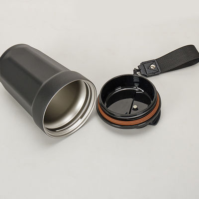 Vacuümgeïsoleerde 304 roestvrij staal koffiebeker 420 ml achthoekige diamantvormige met handgreep