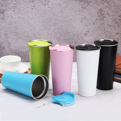 Reiskoffiemokjes Custom Tumbler Cup Logo Tumblers met 304 roestvrij staal binnenin