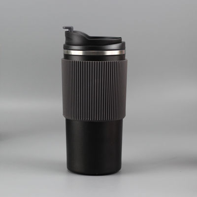 Aangepaste 450 ml roestvrijstalen geïsoleerde koffiekop met deksel om dranken warm/koud te houden