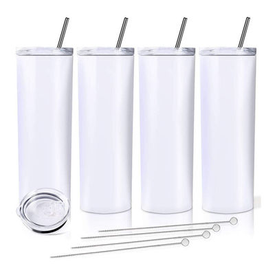 Stocked 20oz roestvrij staal dubbele wand dunne rechte sublimatie tumbler te koop