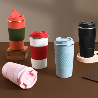 304 roestvrij staal geïsoleerde koffiebeker Goed isolatie-effect 380 ml/510 ml capaciteit