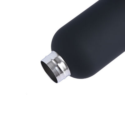 OEM Acceptabele vacuümfles van roestvrij staal 500 ml 750 ml dubbele wand rubberen verfffles