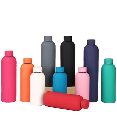 750 ml Doppelwand kleine mond roestvrij staal sportfles waterfles voor warm BPA vrij