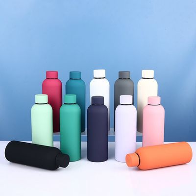 750 ml Doppelwand kleine mond roestvrij staal sportfles waterfles voor warm BPA vrij