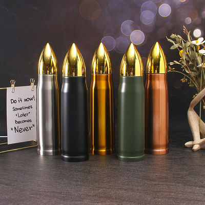 500 ml kogel dubbele wand vacuümfles voor wandelen en kamperen